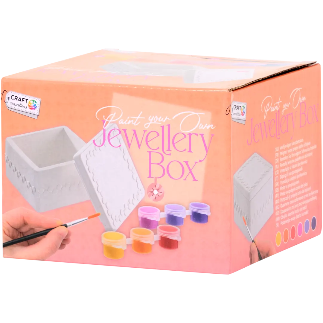 Kit créatif décoration boîte à bijoux Craft Sensations