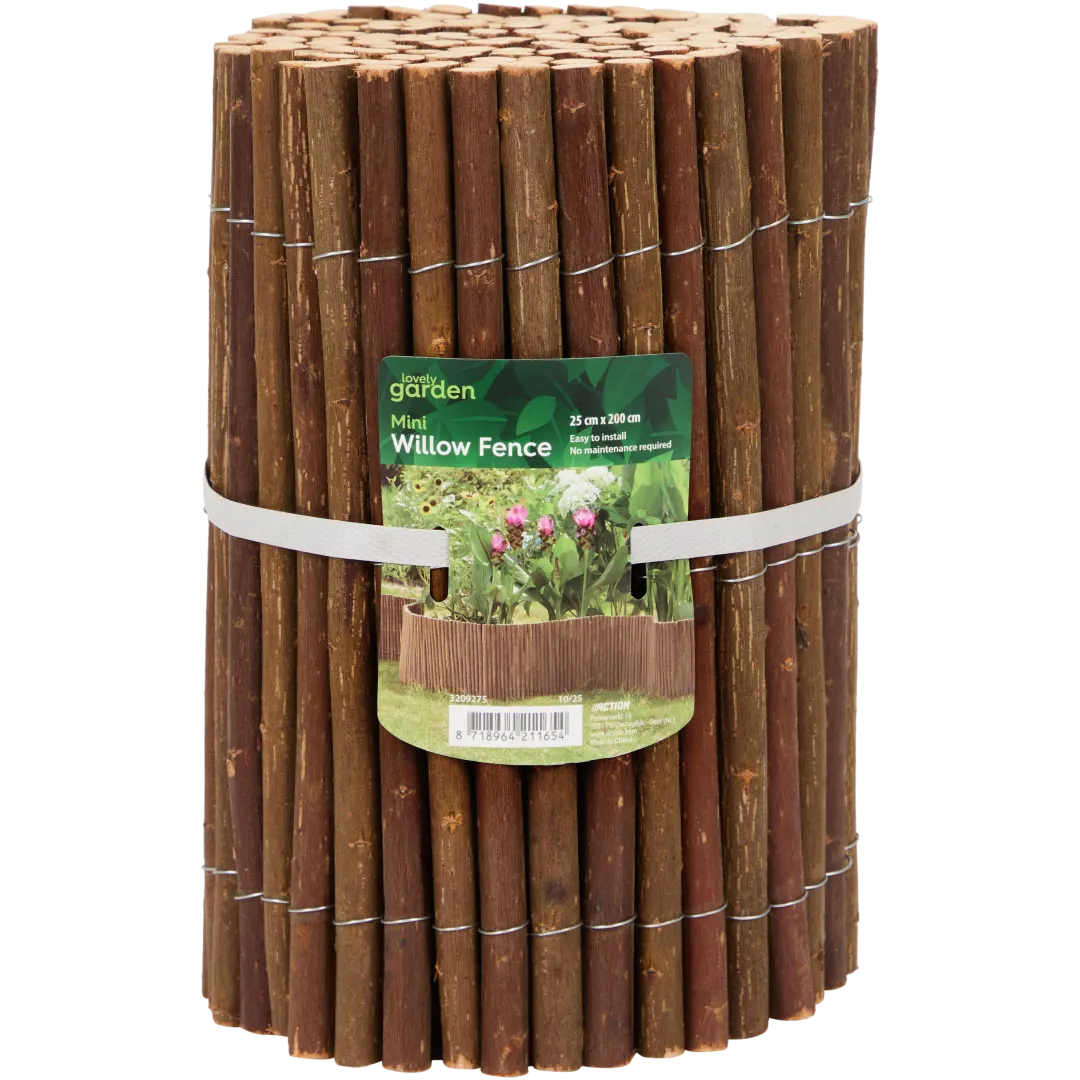 Mini ogrodzenie wiklinowe 2