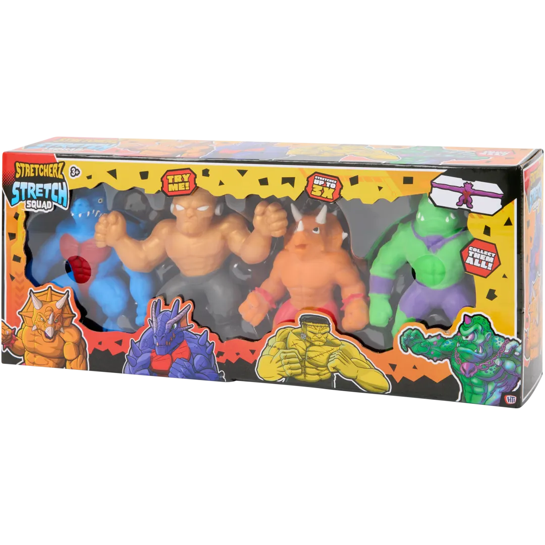 Stretch Squad uitrekbare figuren
