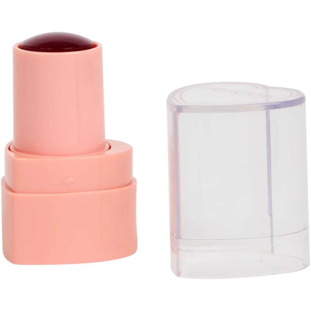 Bálsamo para lábios e blush em stick FAB Factory 3