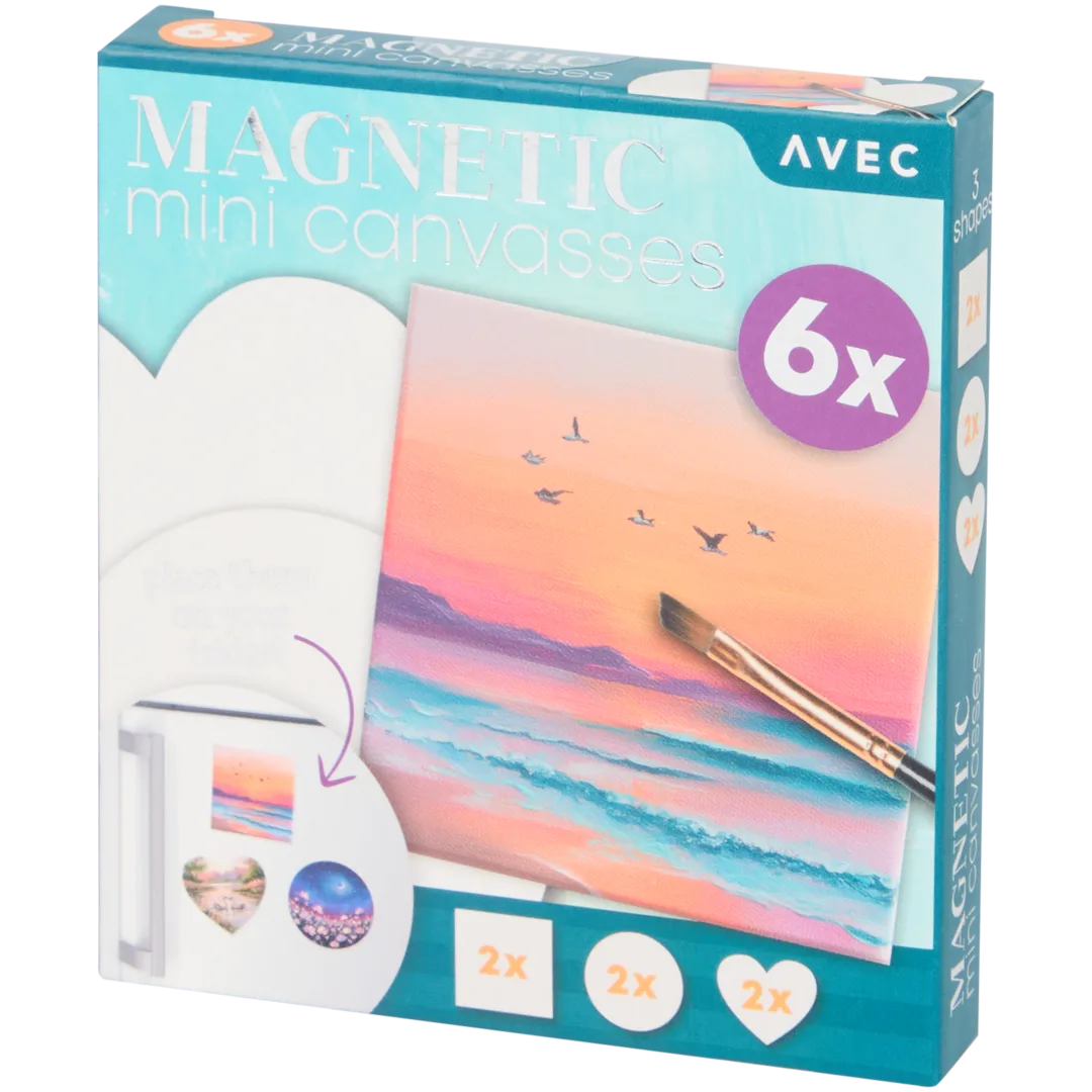 Magnetische mini-canvassen