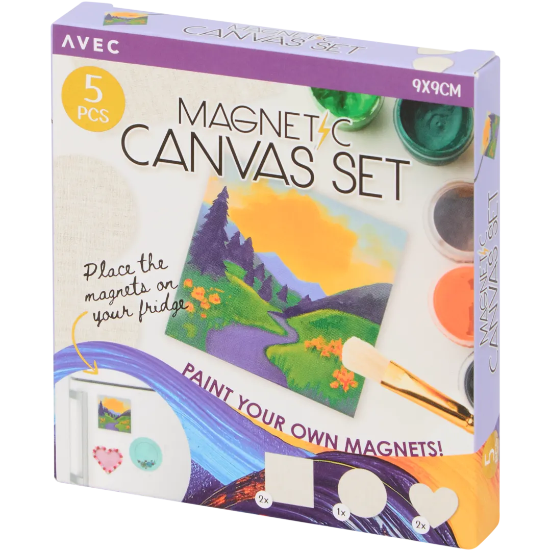 Avec magnetische mini-canvassen