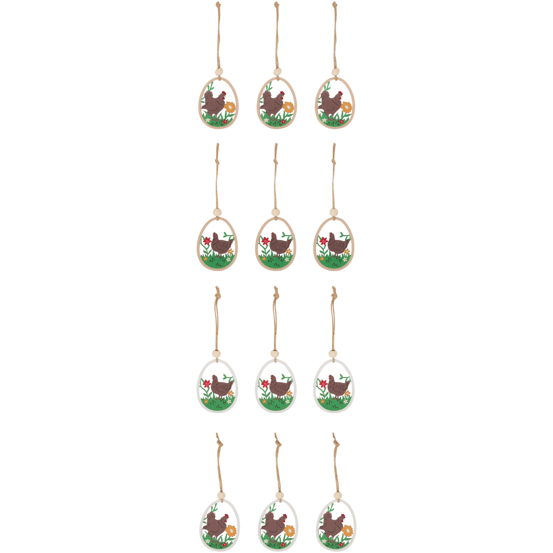 Home Accents Oster-Dekoanhänger aus Filz