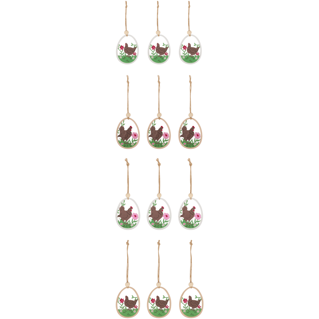 Home Accents Oster-Dekoanhänger aus Filz