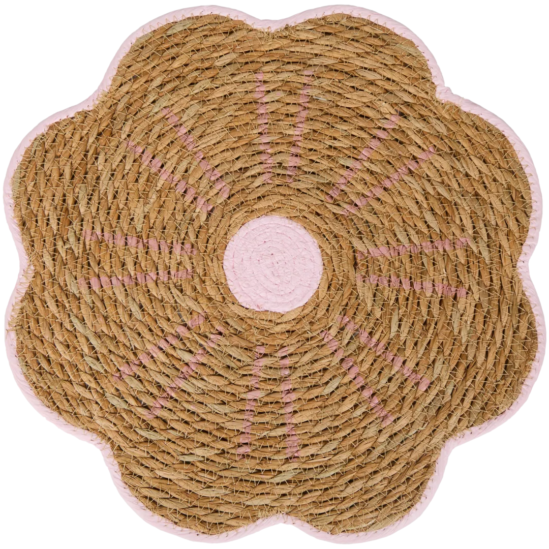 Bloemvormige placemat 1