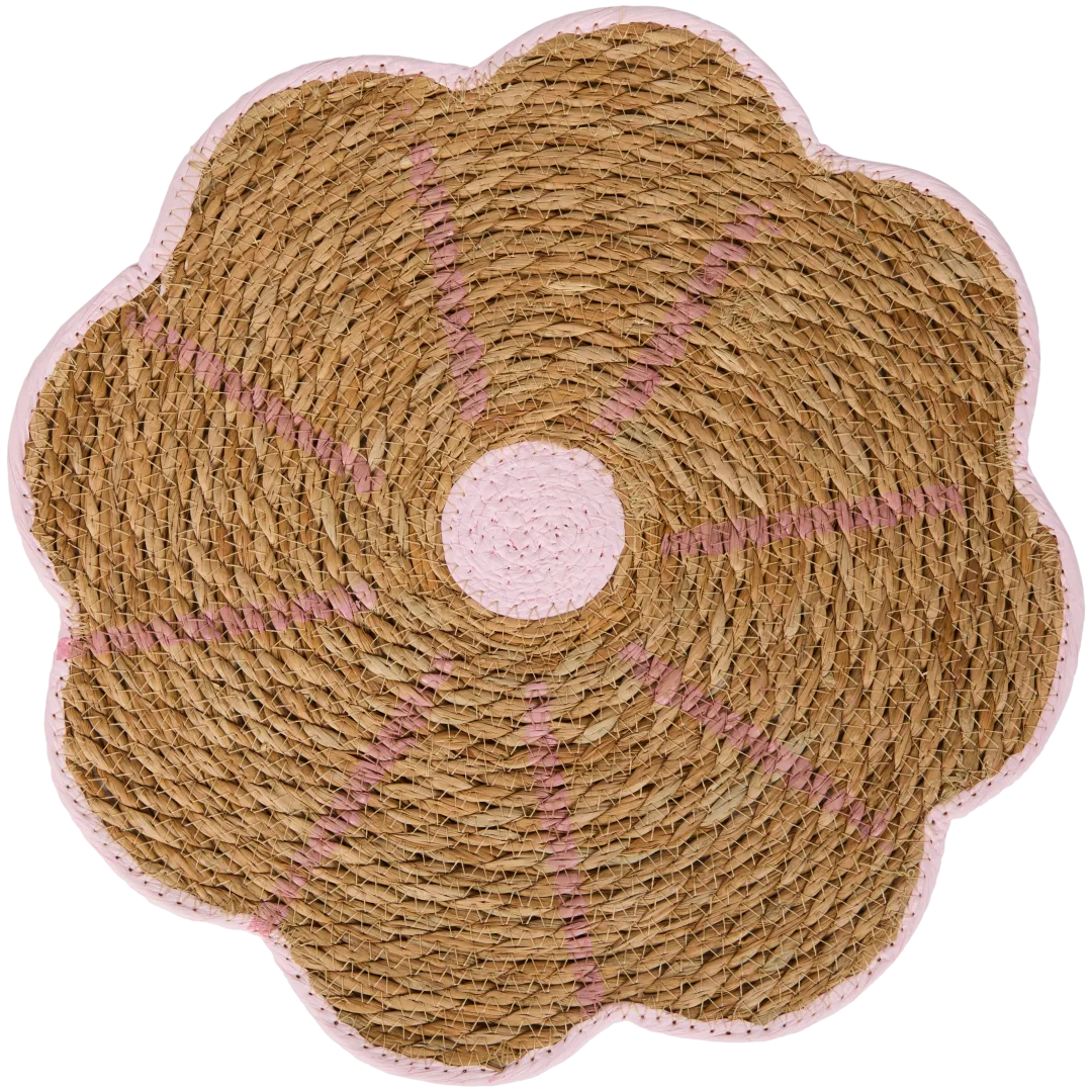 Bloemvormige placemat 4