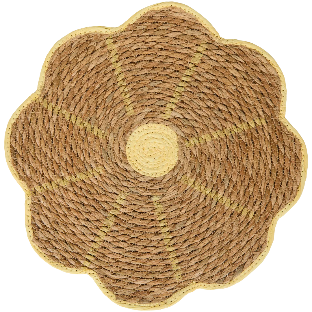 Bloemvormige placemat 5