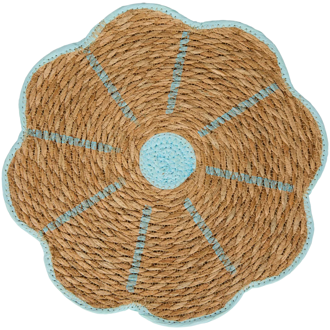 Bloemvormige placemat 6