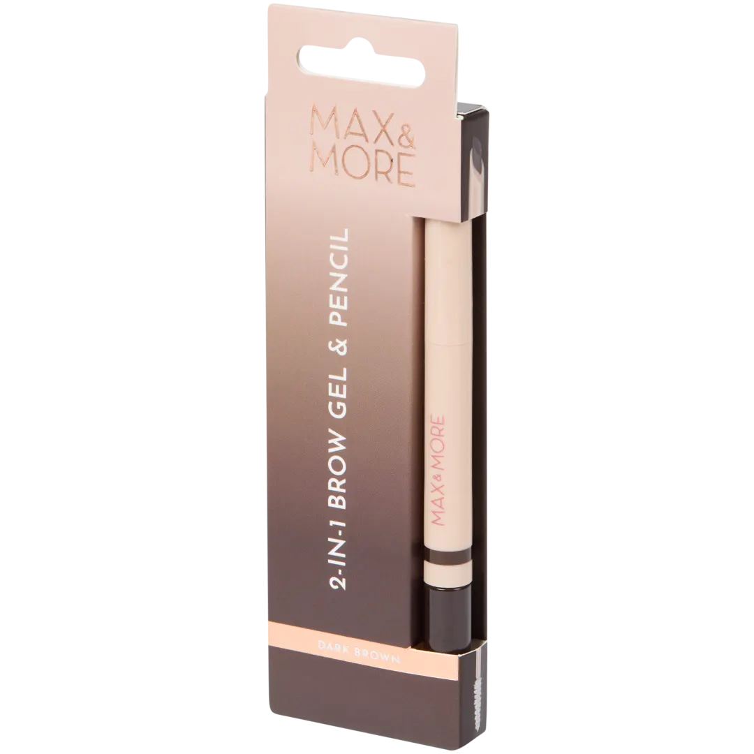 Max & More 2-in-1 Augenbrauenstift und Gel 5