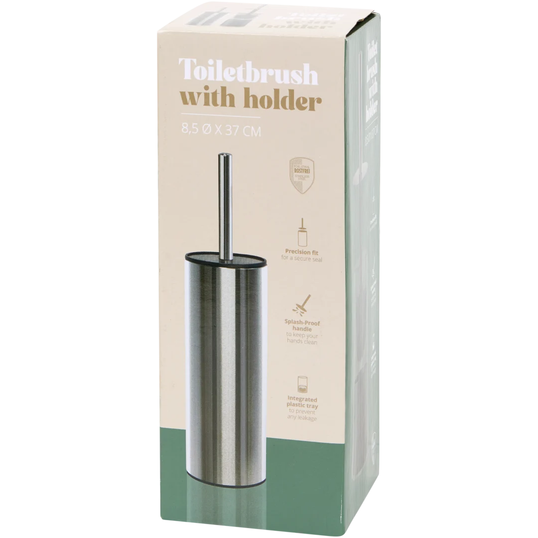 Toiletborstel met houder