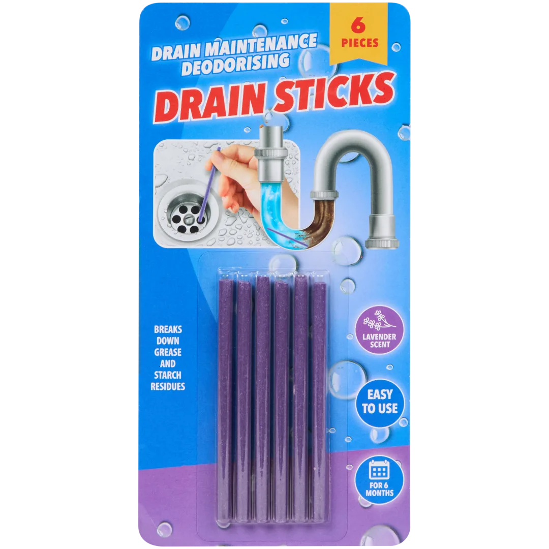 Abflussreiniger-Sticks