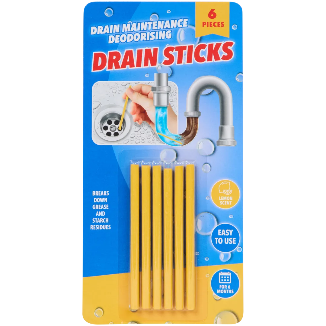 Abflussreiniger-Sticks