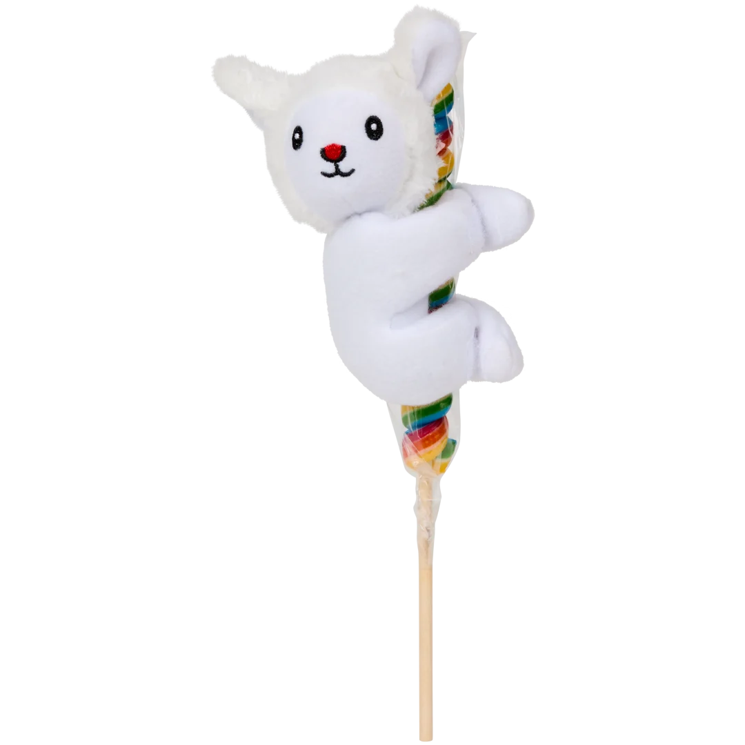 Lolli mit Kuscheltier