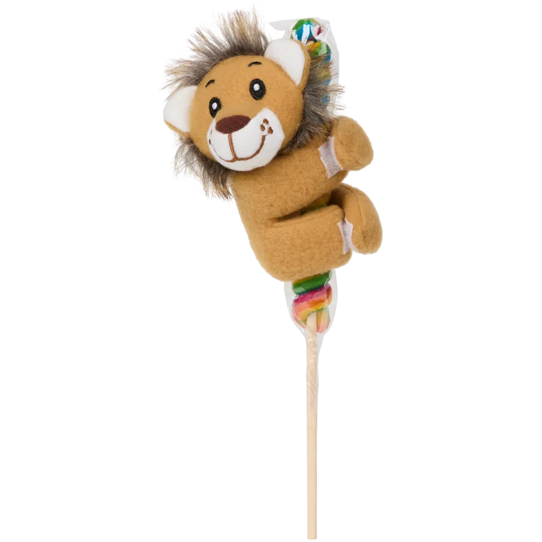 Lolli mit Kuscheltier