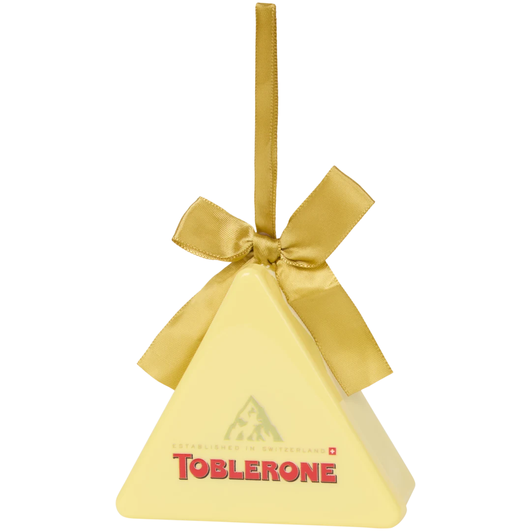 Toblerone Weihnachtsanhänger