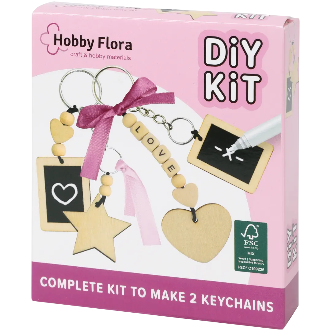 Realizza il tuo portachiavi Hobby Flora