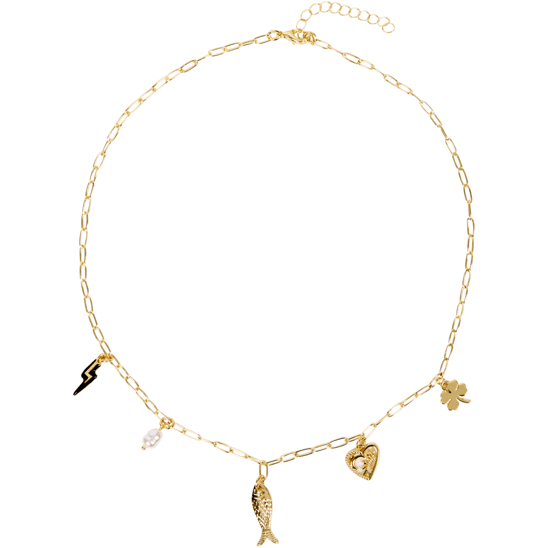 Colar com pendentes Trendz