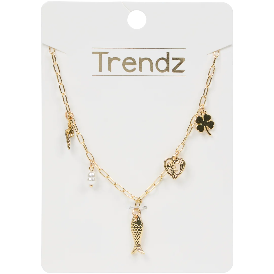 Colar com pendentes Trendz