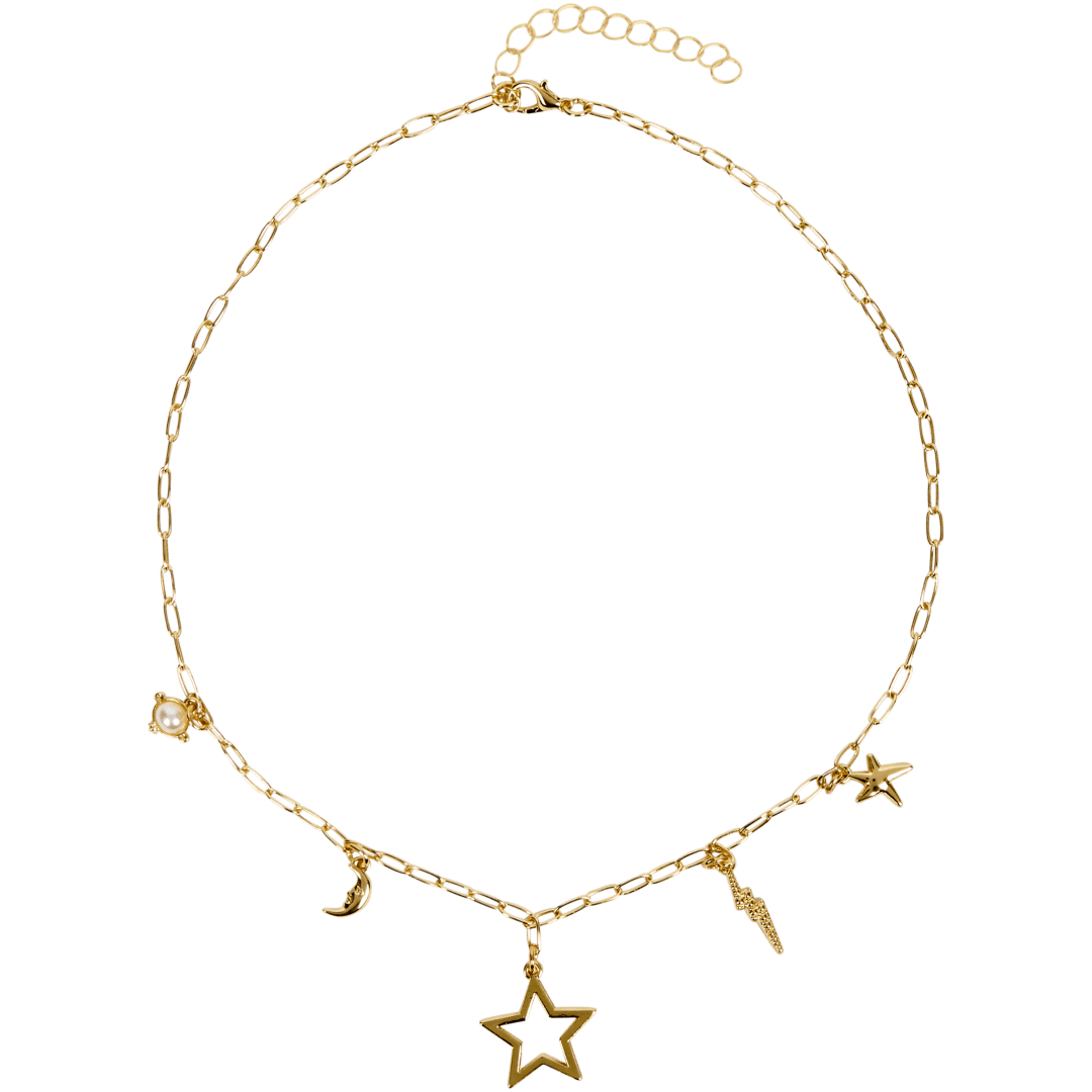 Colar com pendentes Trendz