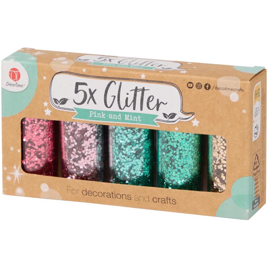Tubes de paillettes DécoTime