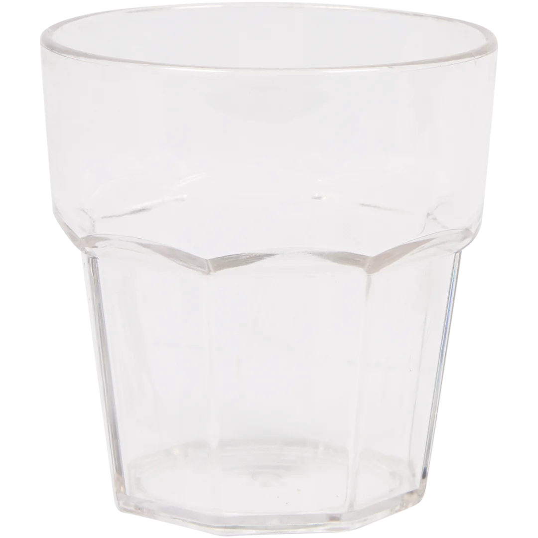 Verre en plastique