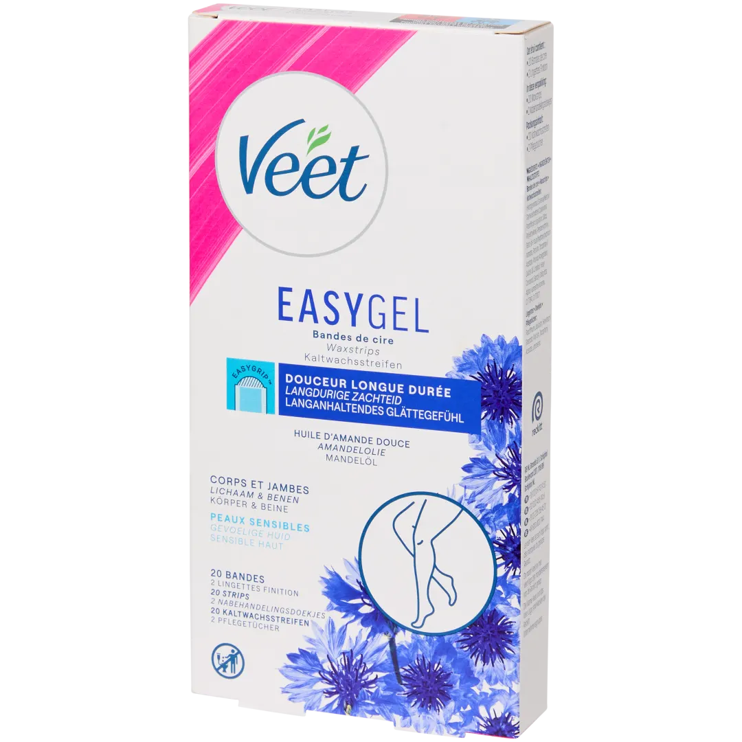 Veet Easygel waxstrips 1