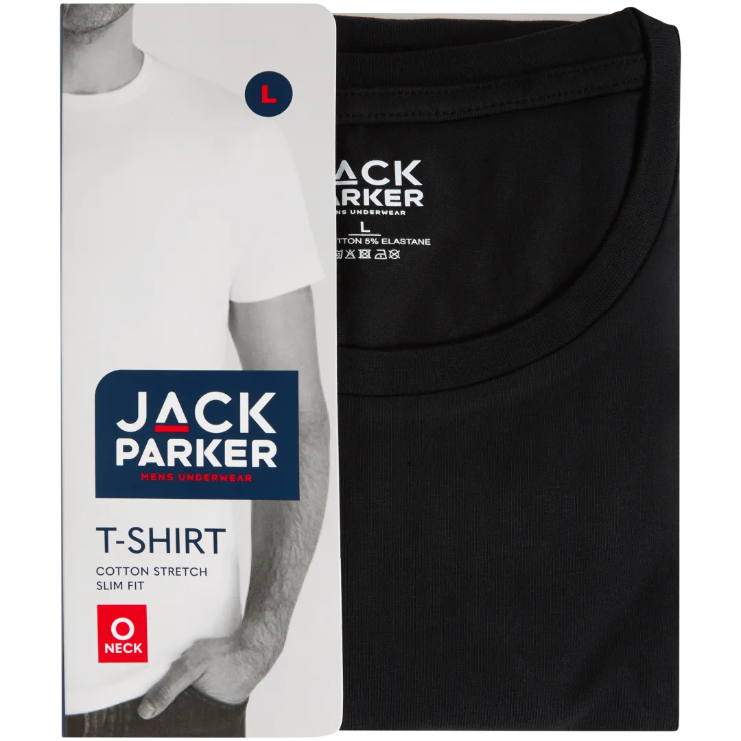 Jack Parker heren T-shirt ronde hals 2
