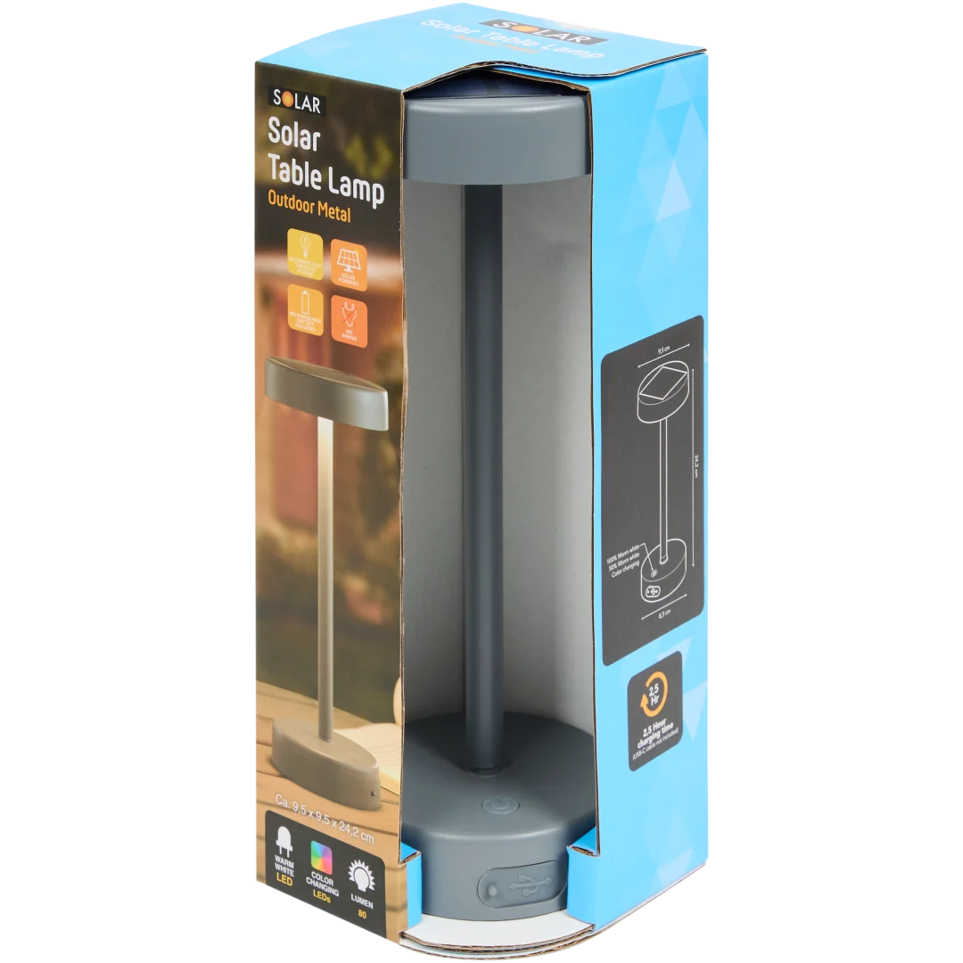 Lampe de table solaire 5