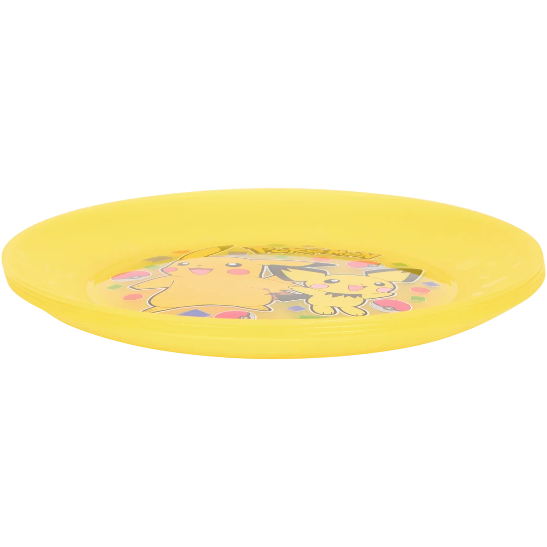 Assiettes de fête en plastique