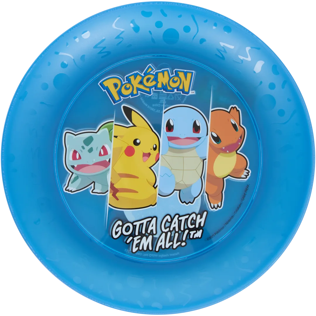 Assiettes de fête en plastique