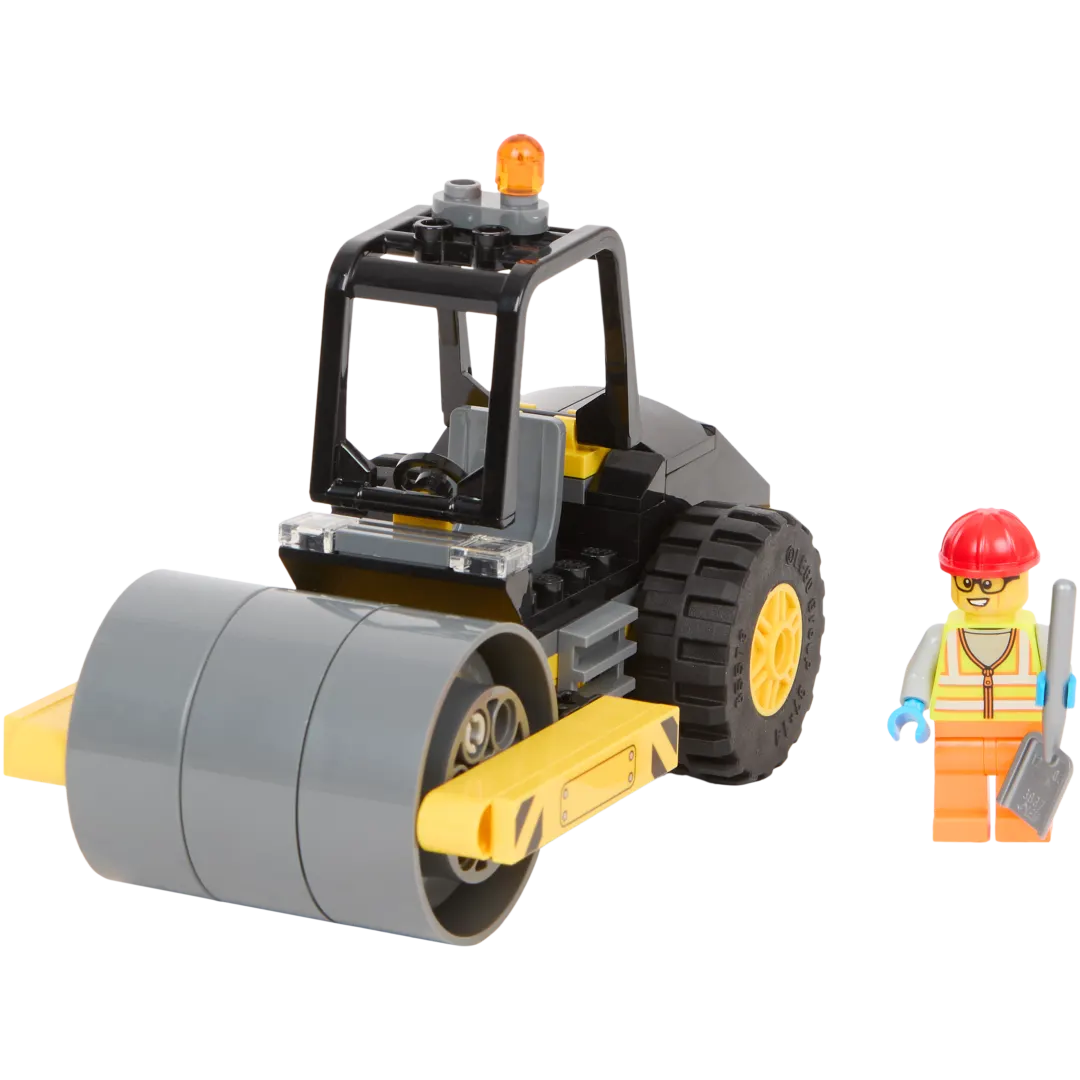 LEGO City Le rouleau compresseur de chantier 2