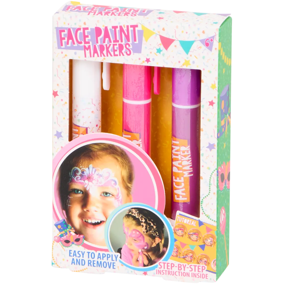 Marqueurs de maquillage visage