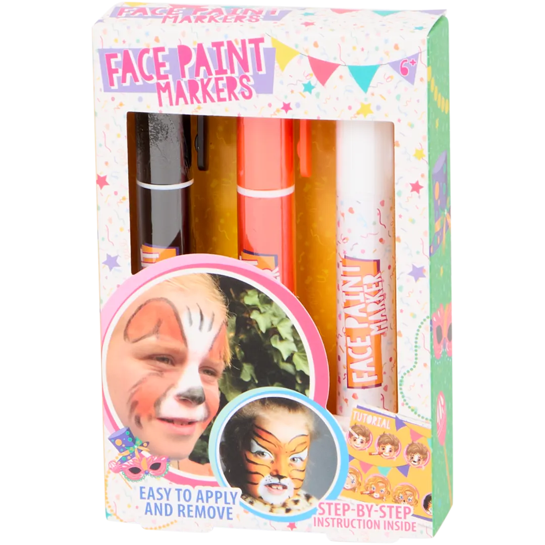 Marqueurs de maquillage visage