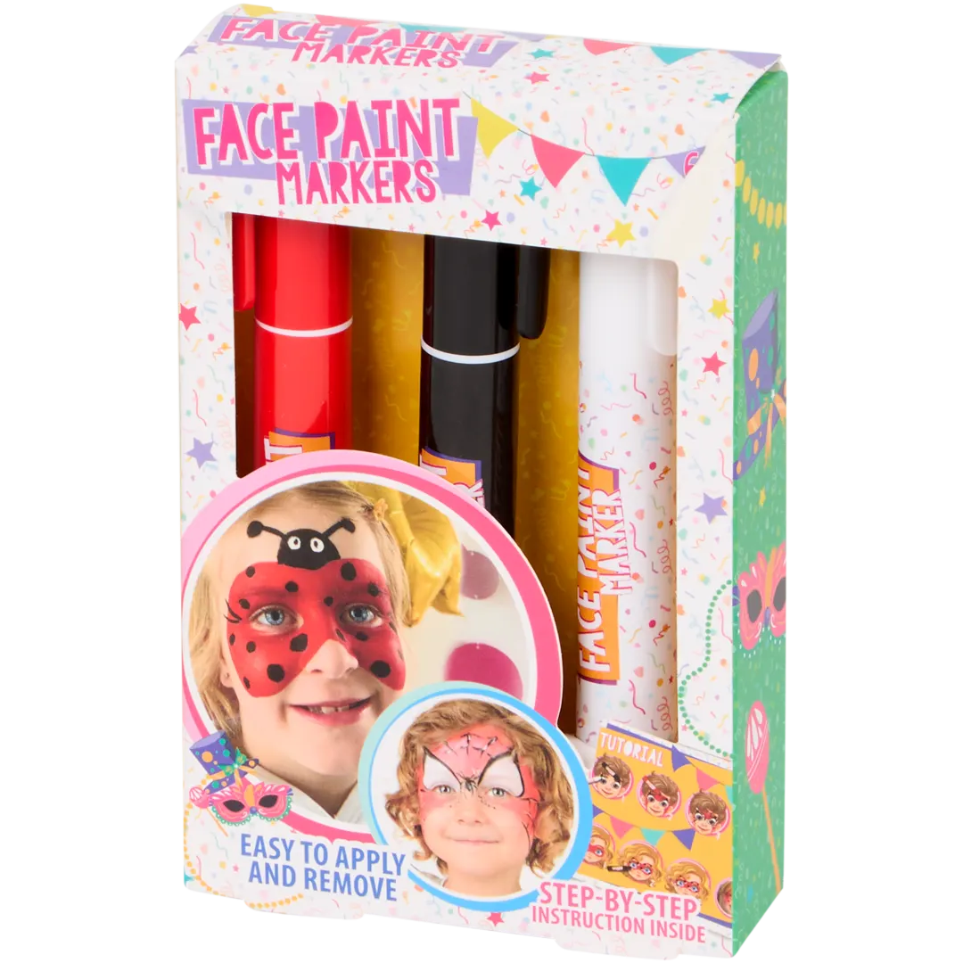 Marqueurs de maquillage visage