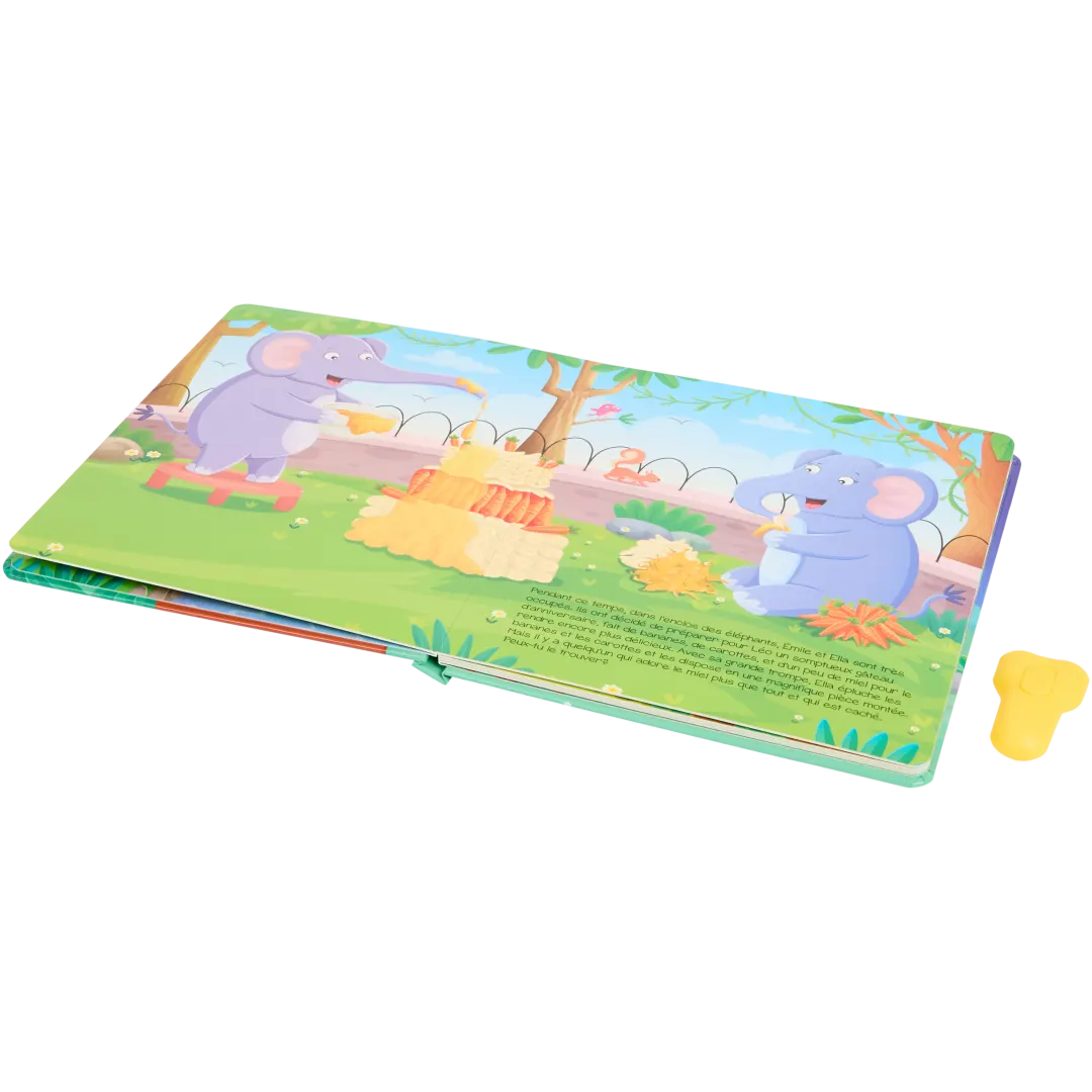 Livre avec lampe magique 2