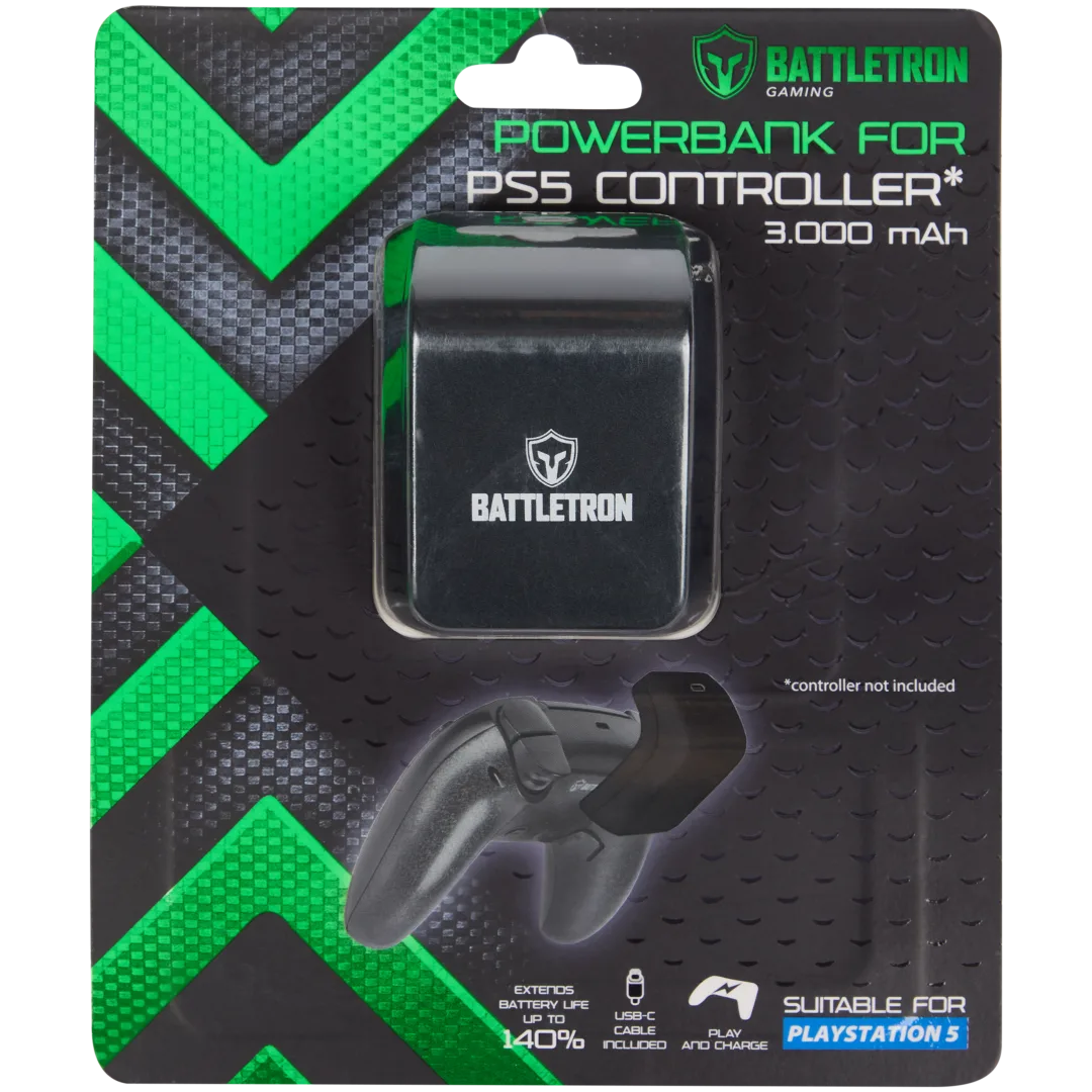 Powerbank para comando da PlayStation 5 Battletron