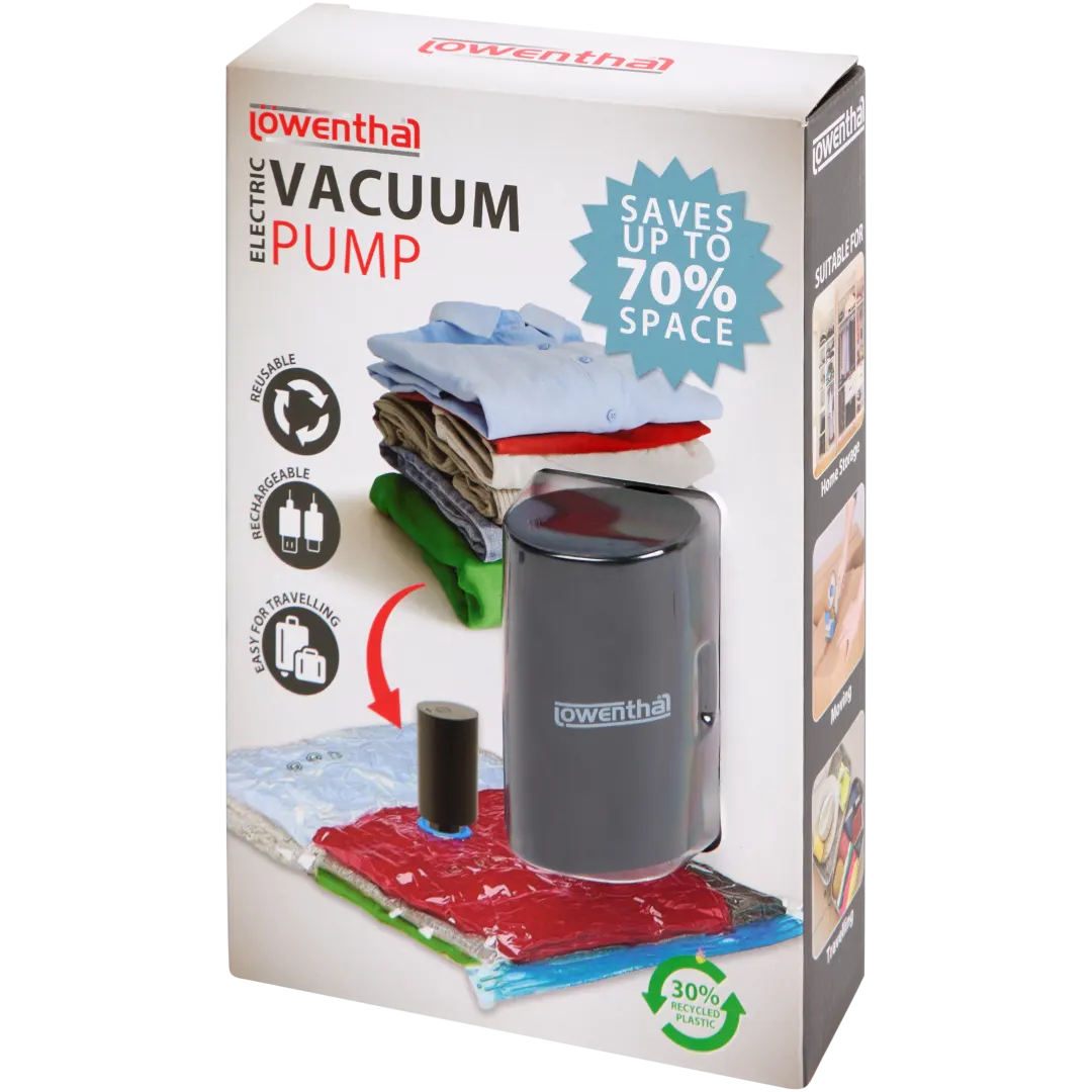 Vacuümzakken met elektrische pomp 1