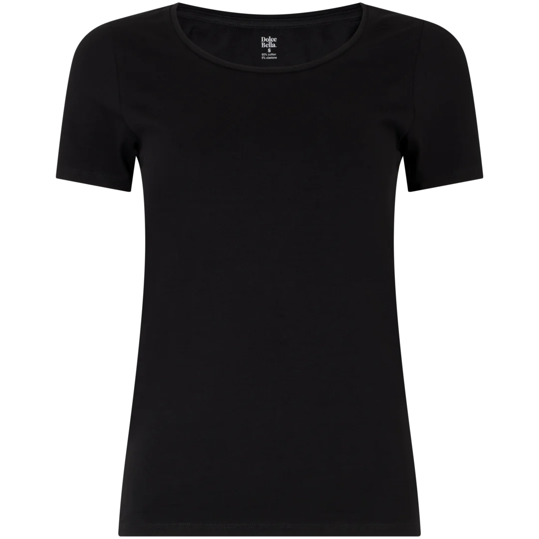 Damski T-shirt z okrągłym dekoltem Dolce Bella 1