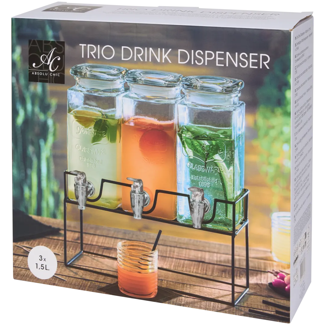 Absolu Chic limonadetap met houder 3