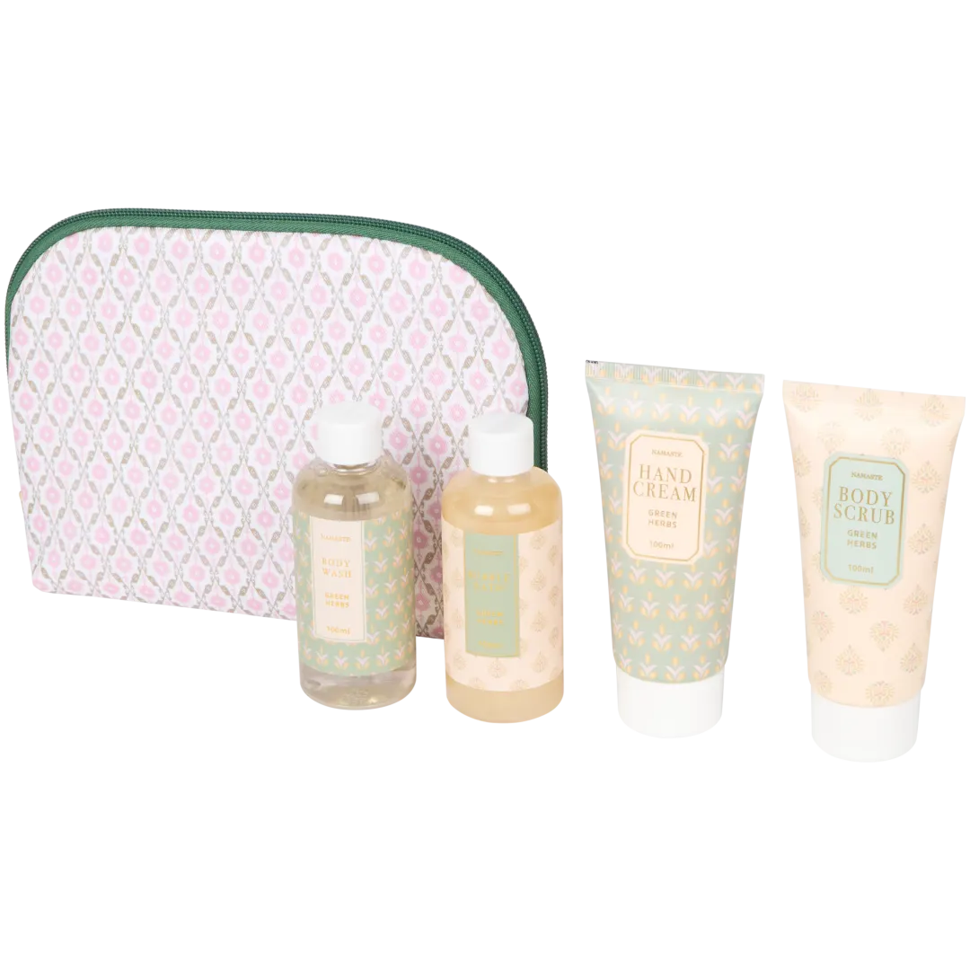 Set de regalo Wellness con bolsa de aseo 2