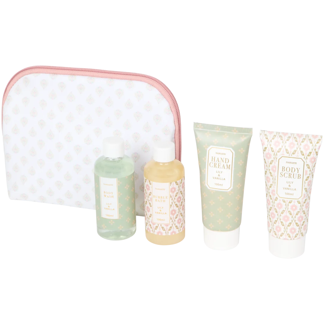 Set de regalo Wellness con bolsa de aseo 1