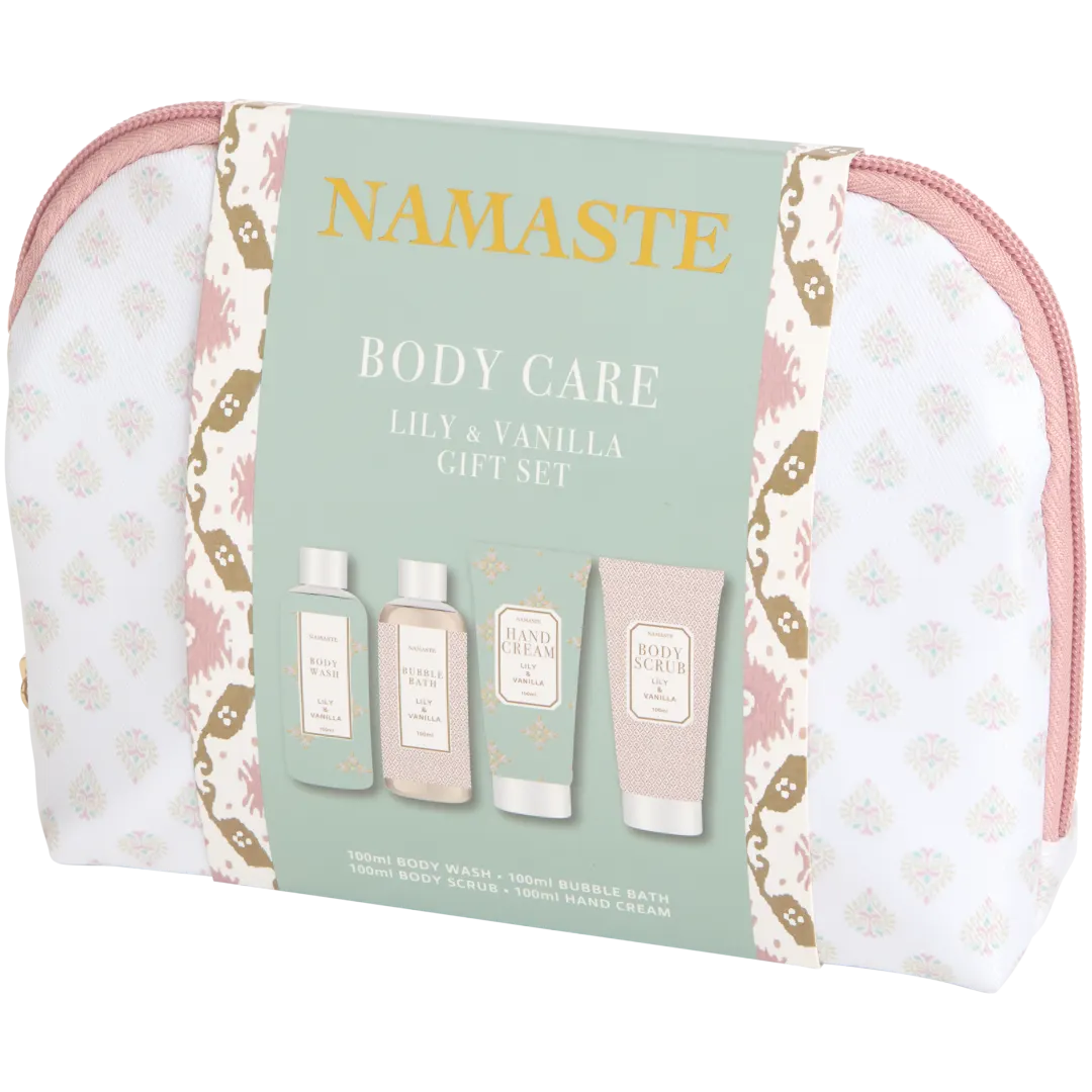 Wellness giftset met toilettas 3