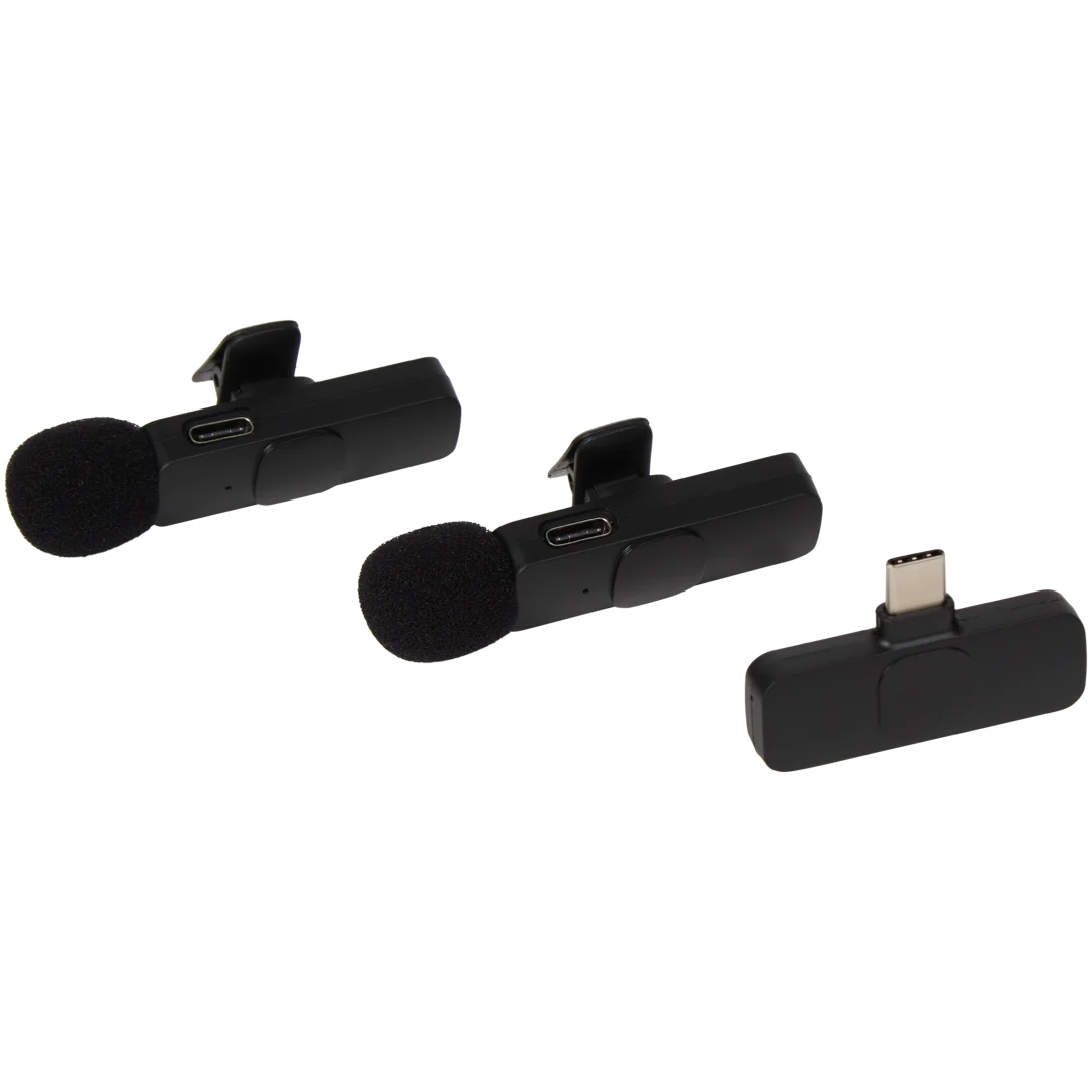 Nor-Tec Kabellose Clip-on-Mikrofone 2