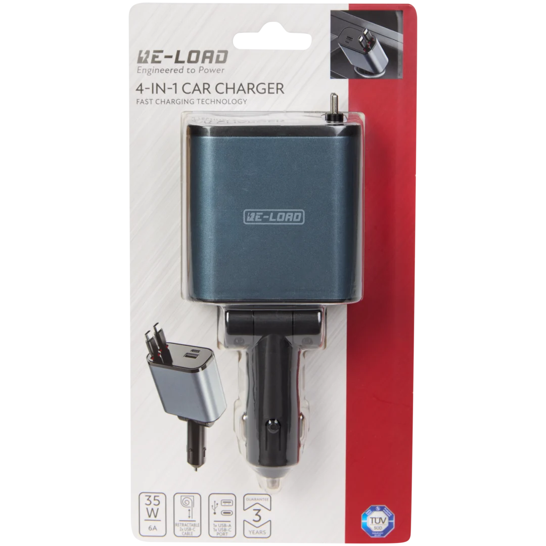 Încărcător auto 4 în 1 Re-load 2