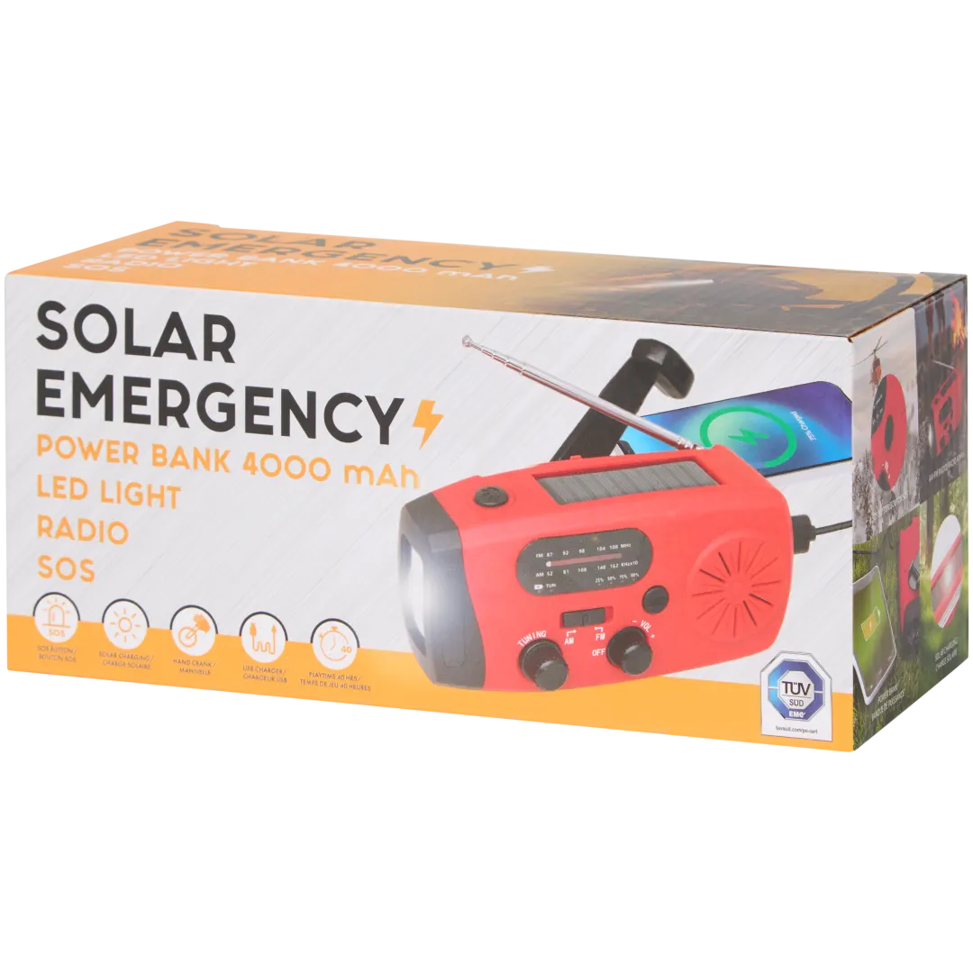 Stație radio solară de urgență 1