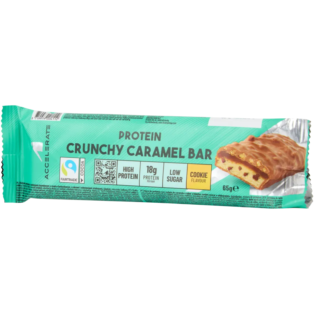 Barra proteica Accelerate Crunchy Caramel