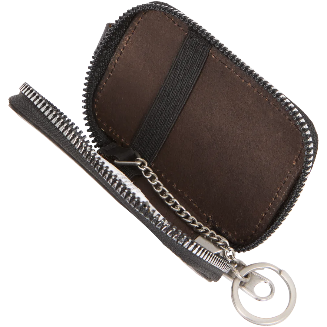 Schlüsseletui aus Leder