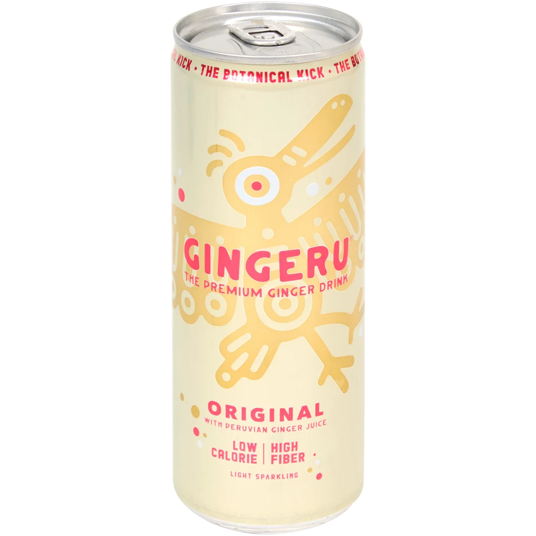 Boisson rafraîchissante au gingembre Gingeru