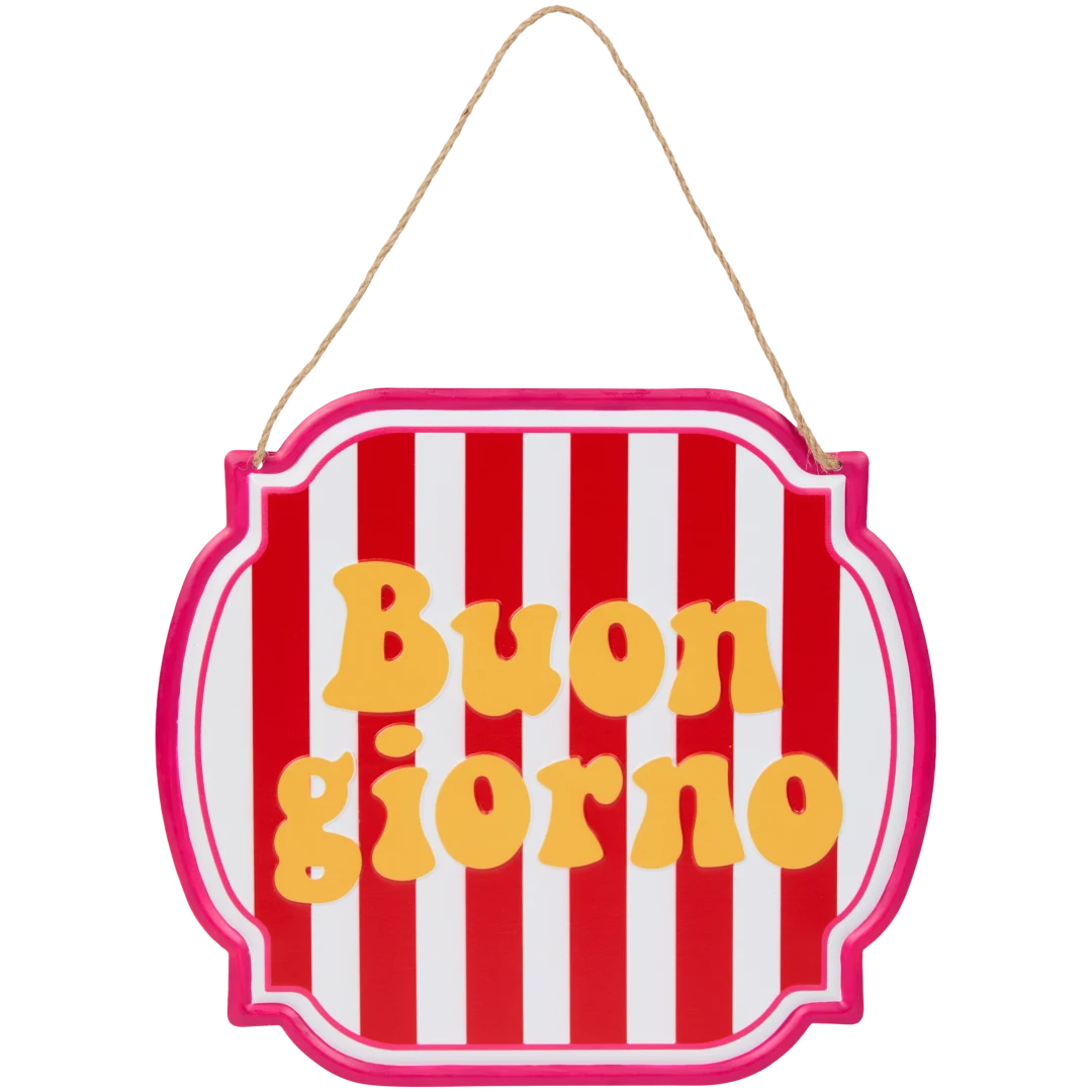 Plaque de bienvenue 1