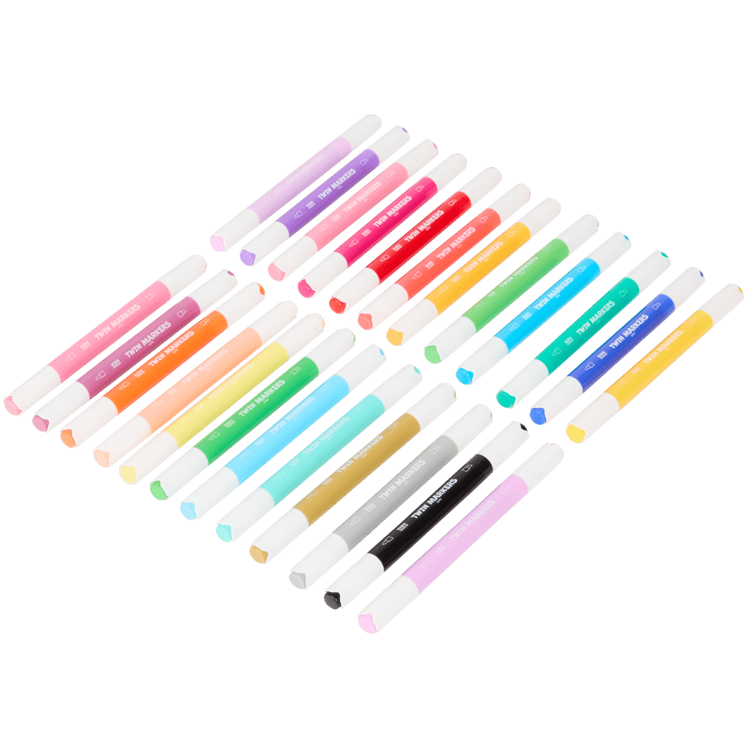 Marcadores duplos Kids Kingdom 1